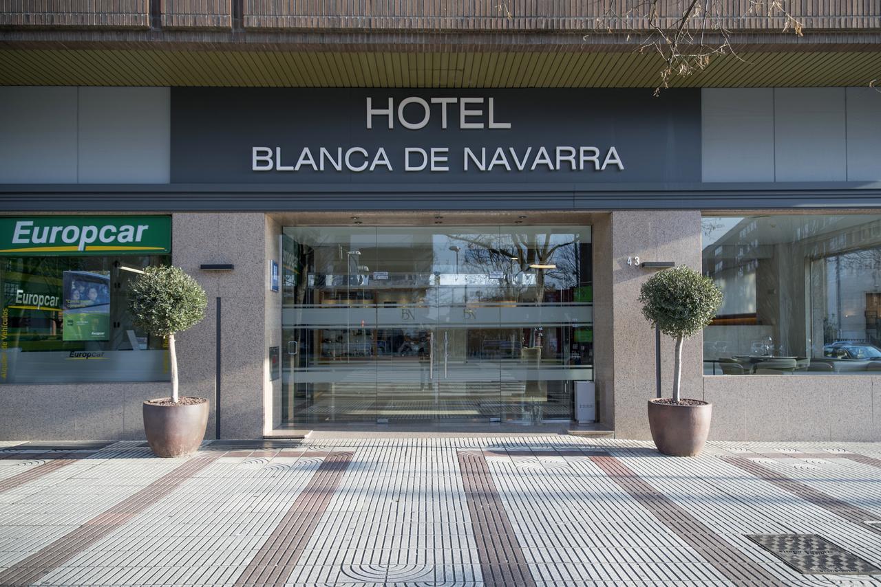 Hotel Blanca De Navarra ปัมโปลนา ภายนอก รูปภาพ